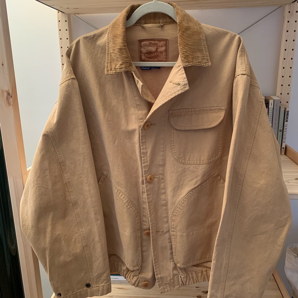 Polo Ralph Lauren Chore Jacket lightweight canvas coat
